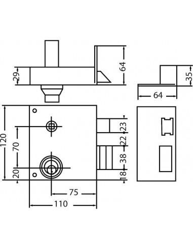 Jpm Monopoint En Applique Vega - Keso Extra...