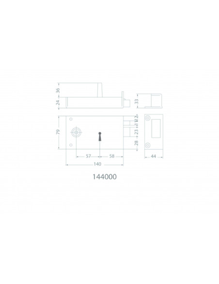 Jpm Monopoint En Applique Clé À Chiffres