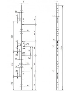 Iseo Serrure 3 Points... 2