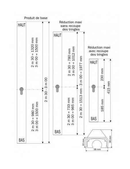 Iseo Crémone En Applique Styl' Barr
