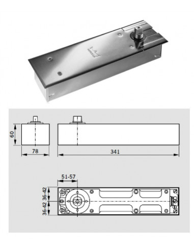 Dorma Pivot De Sol Bts 80