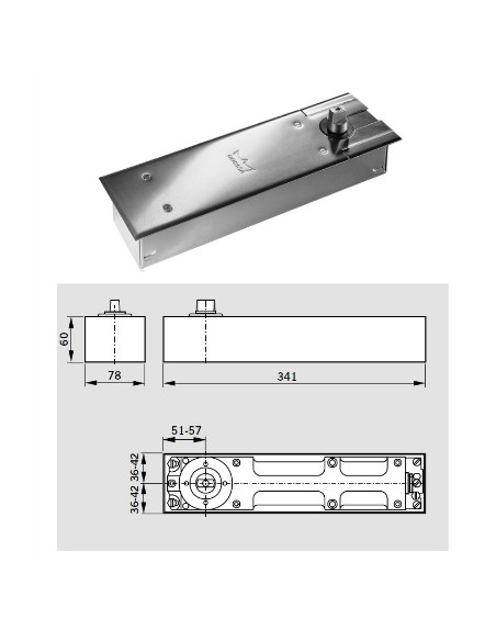 Dorma Pivot De Sol Bts 80
