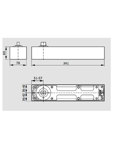 Dorma Pivot De Sol Bts 80