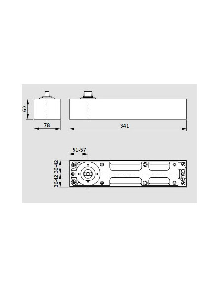 Dorma Pivot De Sol Bts 80