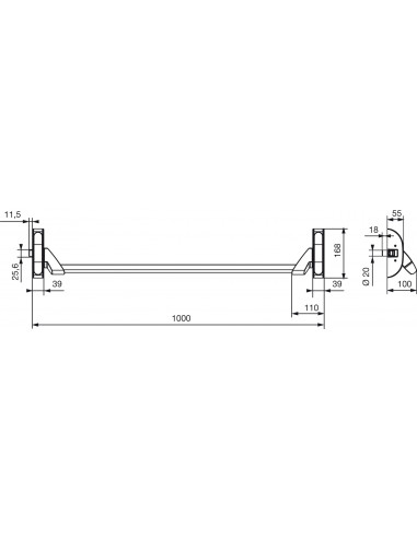 Antipanique Cross-Bar 6800 Vachette