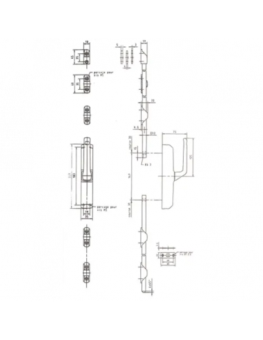 Heracles Crémone Pompier À Poignée Rotative