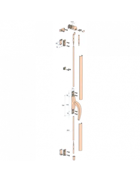 Heracles Crémone En Applique Lothus