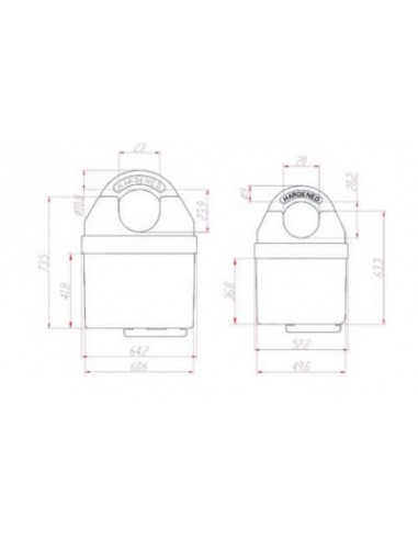 Heracles Cadenas De Sécurité Vulcain