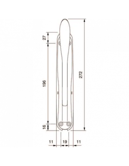 La Croisee Ds Crémone Pompier Deesse À Levier Basculant