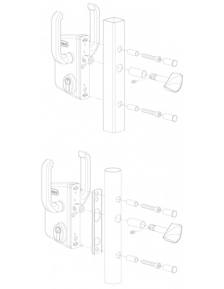 Locinox Serrure De Portail Coulissant