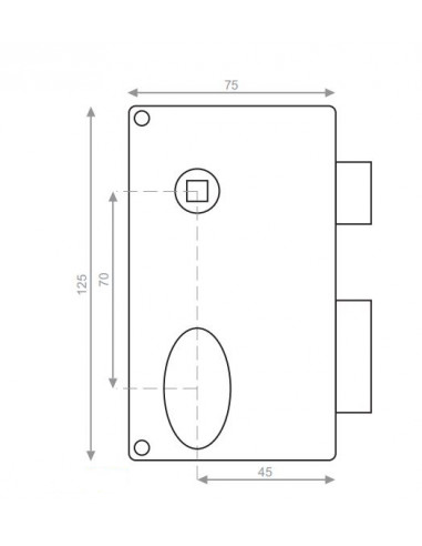 Heracles Monopoint En Applique Vertical À...