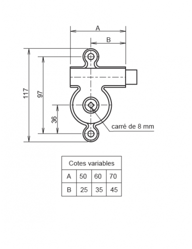 Serrure Monopoint En Applique Gollot 6100 Bec...