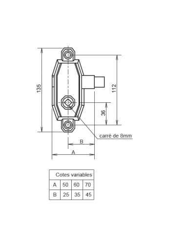 Serrure Monopoint En Applique Gollot 7100 Bec...