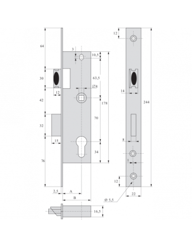 Stremler Assa Abloy Monopoint À Larder Profil...