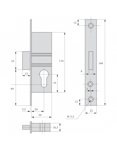 Stremler Assa Abloy Monopoint À Larder Profil...
