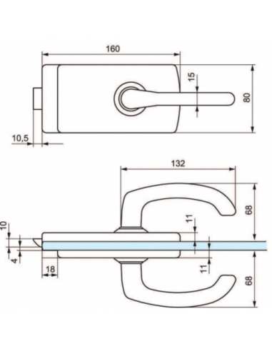 Stremler Assa Abloy Serrure De Milieu Lagune...