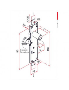 Tirard Serrure Pour Persiennes 2