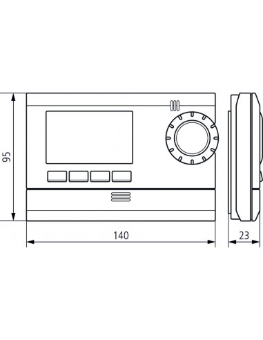 Theben Thermostat Digital Ram 811 Top 2