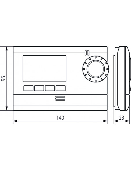 Theben Thermostat Digital Ram 811 Top 2