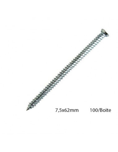 Boite Vis de fixation Béton tête fraisée Scell-it