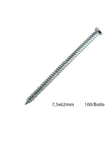 Boite Vis de fixation Béton tête fraisée Scell-it