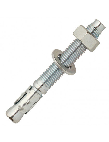 Boite Goujon D'ancrage BZ Acier Zingué M8-Diamétre:8 mm