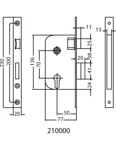 Jpm Monopoint À Larder Multibat Axe À 50mm