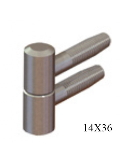 Monin Fiche à Visser 14 Ou 16mm Pour Porte Et Fenêtre (Lot de 10)