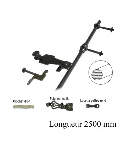 Torbel Espagnolette Ronde Acier