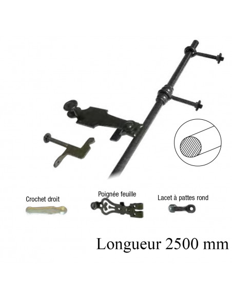 Torbel Espagnolette Ronde Acier