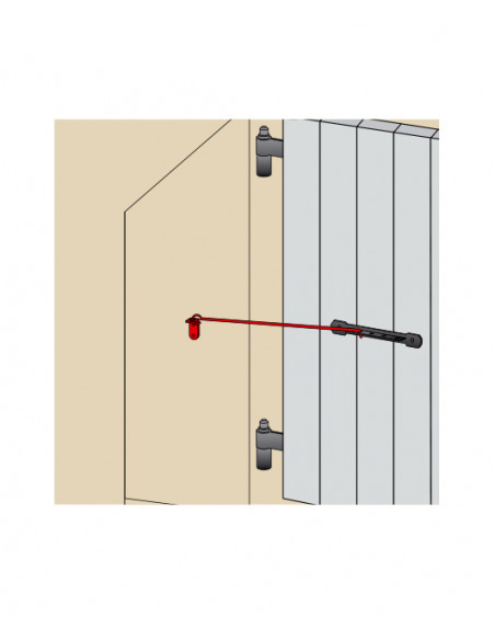 Torbel Crochet De Contrevent Aluminium