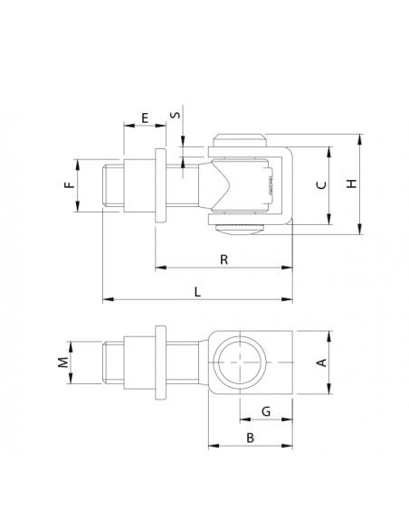 Comunello Fratelli Articulation De Portail À Souder