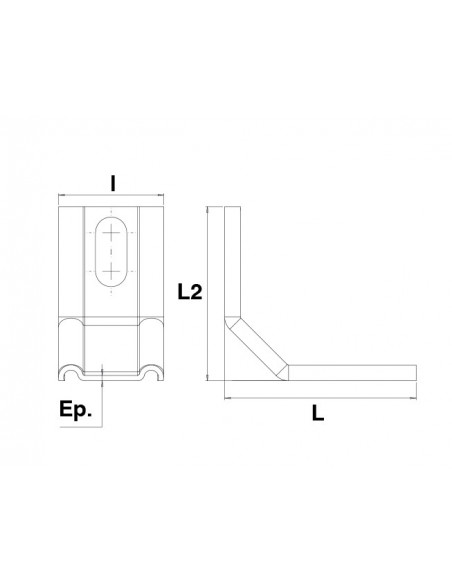 Torbel Equerre Nervurée (Lot de 10)
