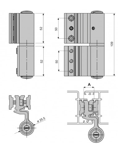 Fapim Paumelle Aluminium Velox Top