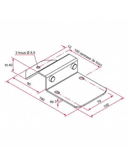 Tirard Butoir De Portail À Visser Ou À Sceller