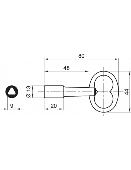 Robert Couillet Clé À Triangle Ascenseur