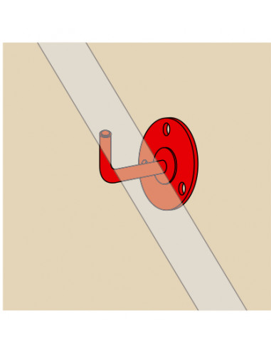 Torbel Support De Rampe à Souder (Lot de 5)