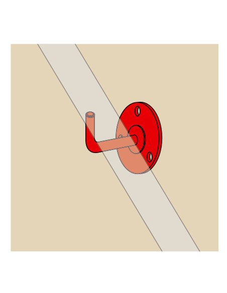 Torbel Support De Rampe à Souder (Lot de 5)