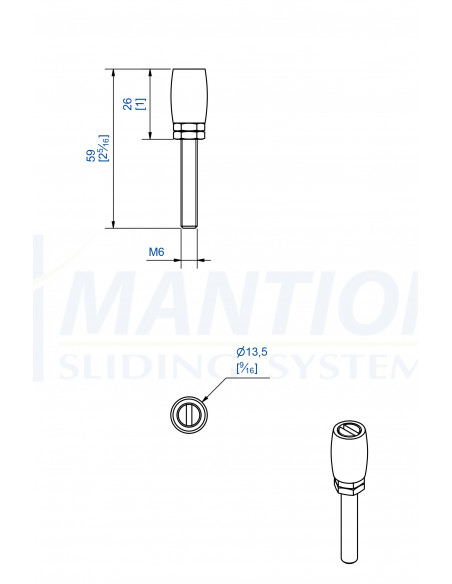 Mantion Guides Olives Pour Coulissants