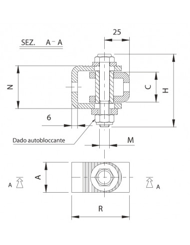 Faac Comunello Articulation De Portail À Chape