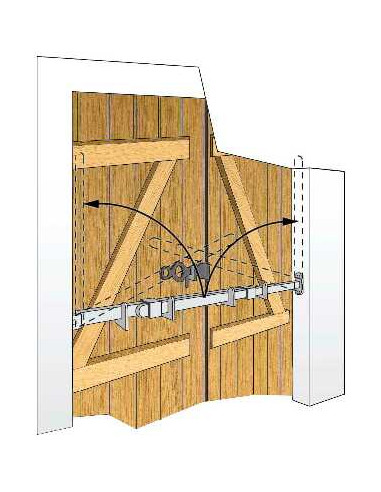 Hercule Barre De Sécurité 2 Articulations