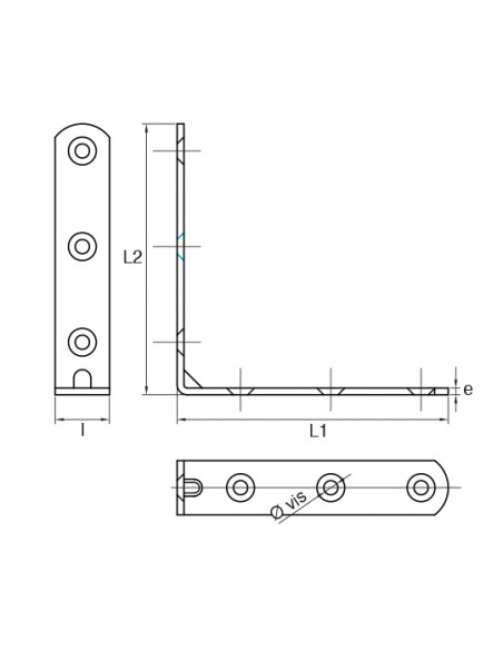 Jardinier Massard Equerre De Chaise (Lot de 10)