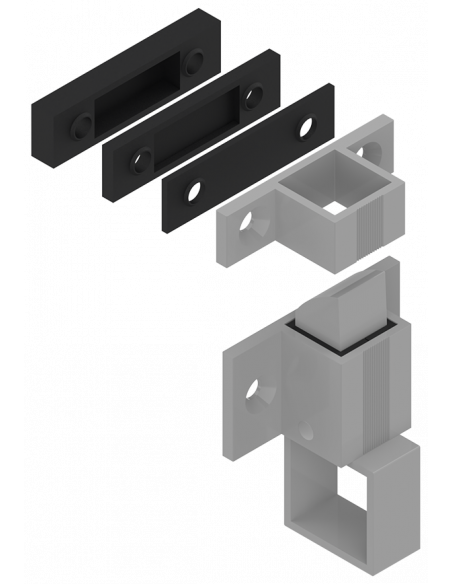 La Croisee Ds Loqueteau Pour Chassis Aluminium
