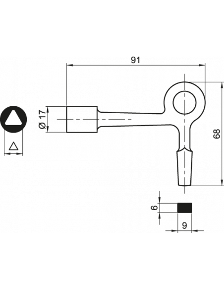 Robert Couillet Clé Pour Batteuse Edf-Gdf (Lot de 2)