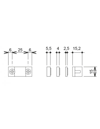 La Croisee Ds Gâche Hautes Et Basses (Lot de 5)