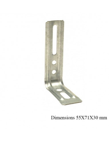 Simpson Equerre Nervurée Droite (Lot de 10)