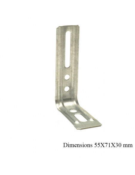 Simpson Equerre Nervurée Droite (Lot de 10)