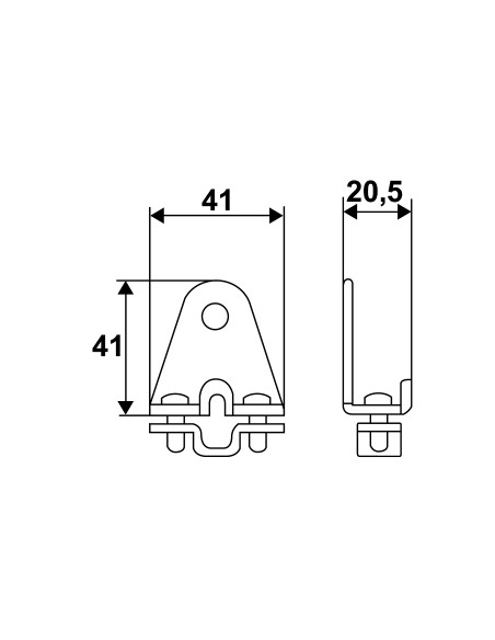 Torbel Butée Acier Pour Tourniquet Marseillais (Lot de 5)
