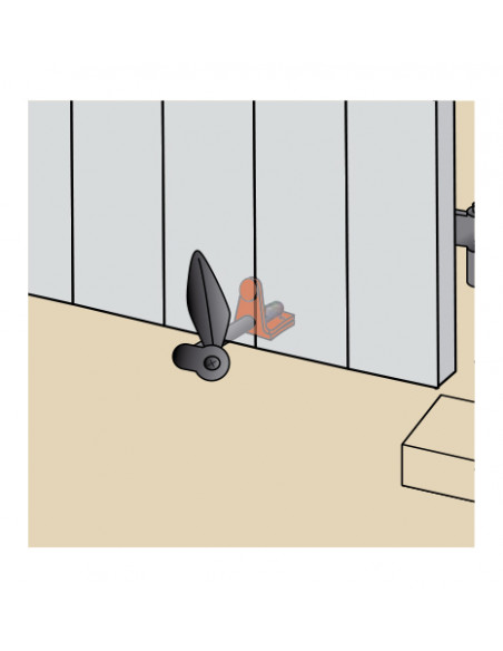 Torbel Butée Acier Pour Tourniquet Marseillais (Lot de 5)