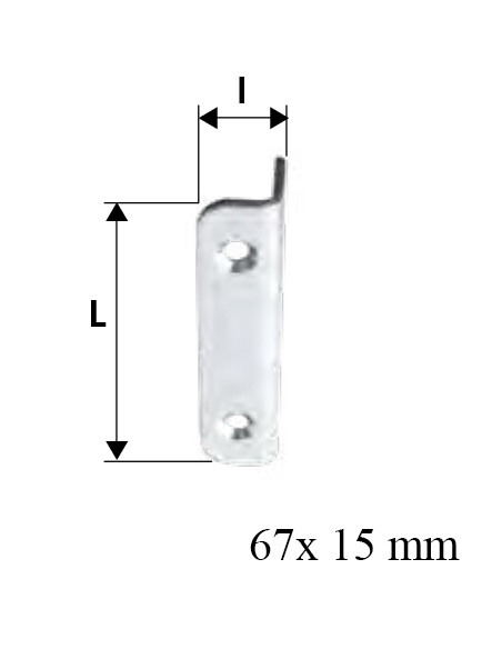 Jardinier Massard Gâche De Serrure (Lot de 10)